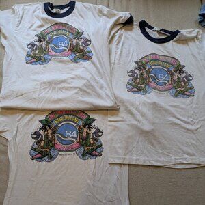 Rare Vintage 1984 New Orleans World's Fair Louisiana Exposition Ringer Tee XL